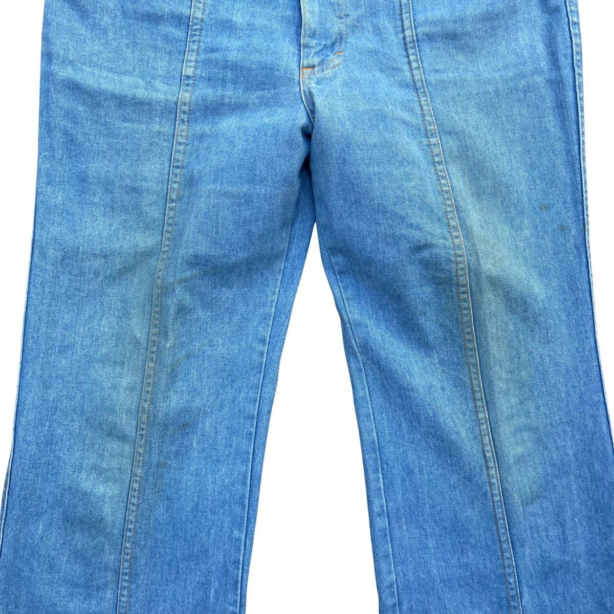 Lee Vintage 70s Lee Bootcut Denim Jeans Fade Blue Size 36 Size US 36 / EU 52 - 2 Thumbnail