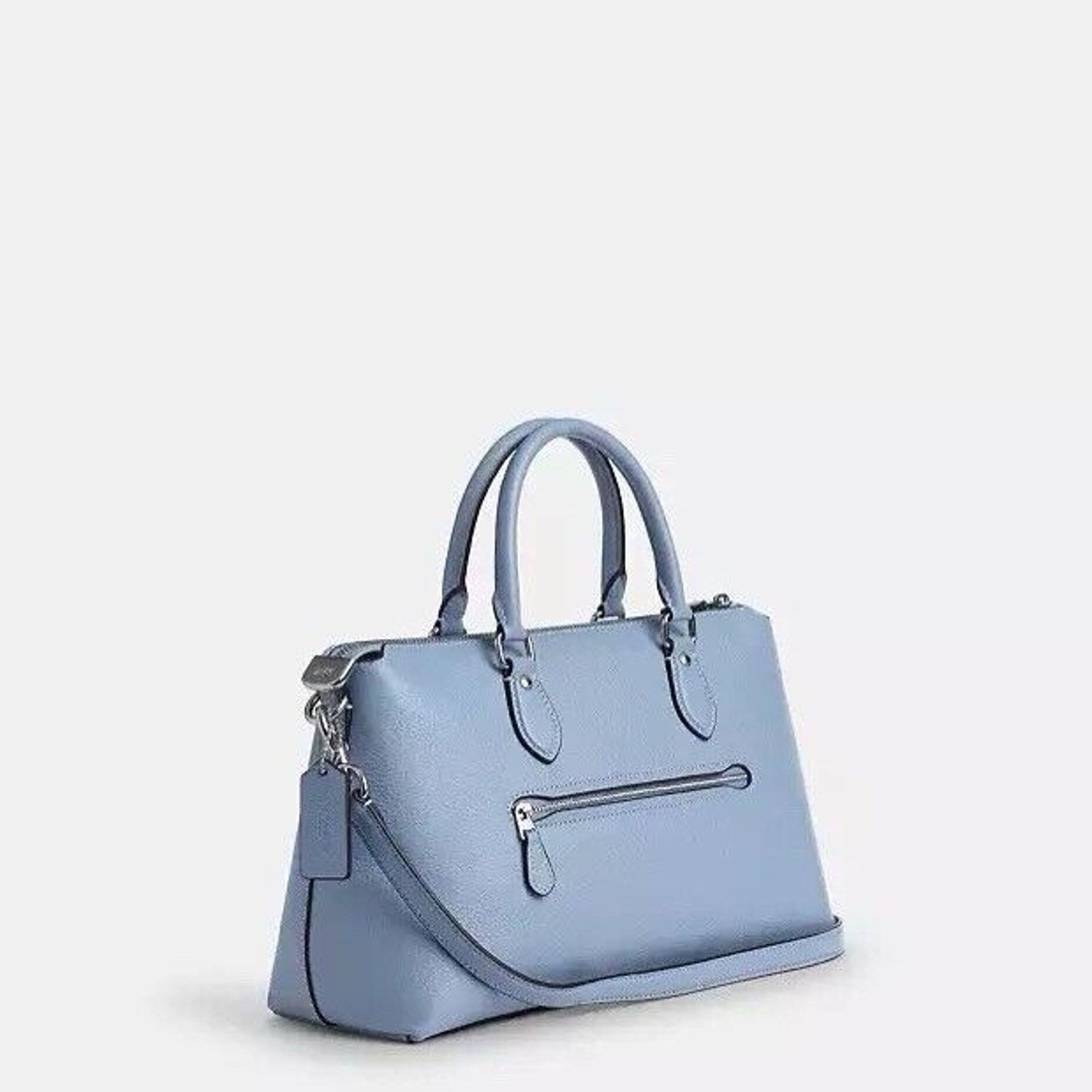 Coach NWT Coach Bundle Georgia Satchel Bag CR156 Cq722 Silk Scarf Size ONE SIZE - 9 Thumbnail