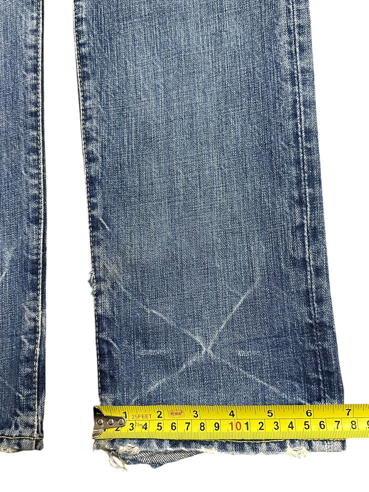 Hysteric Glamour Vintage Japan Hysteric Glamour Faded Wash Distressed Jeans Size US 29 - 17 Thumbnail