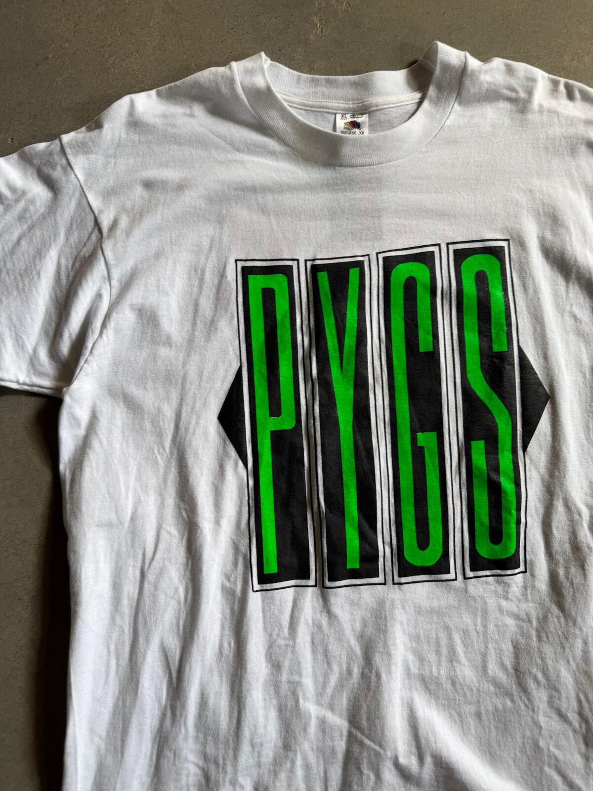 Fruit Of The Loom VTG The Velcro Pygmies Shirt Sz XL Size US XL / EU 56 / 4 - 3 Thumbnail