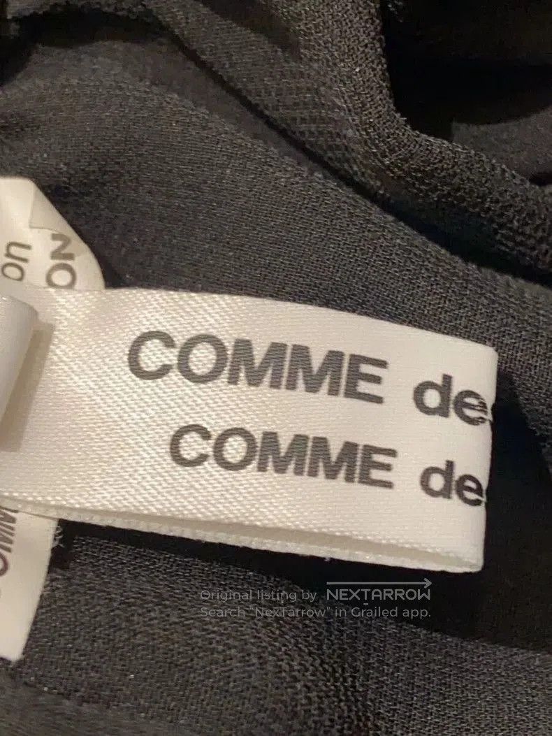 Comme des Garcons COMME des GARCONS comcom Ruched dress. Size US 33 - 8 Thumbnail