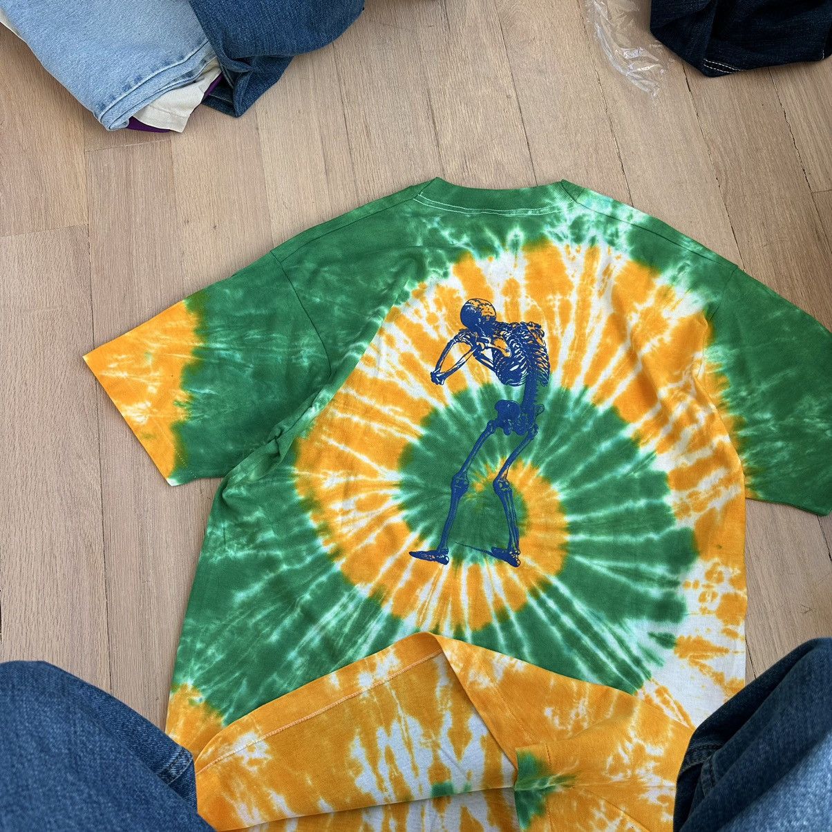 Fruit Of The Loom Vintage 90s Grateful Dead Chiro Puff Print Tie Dye Shirt Size US XL / EU 56 / 4 - 5 Thumbnail