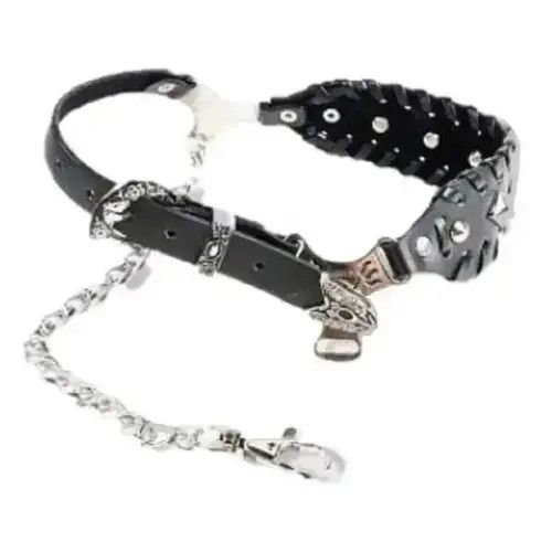 Other Punk Rivet Chain Shoes Accessories ( pair set) Size ONE SIZE - 2 Thumbnail