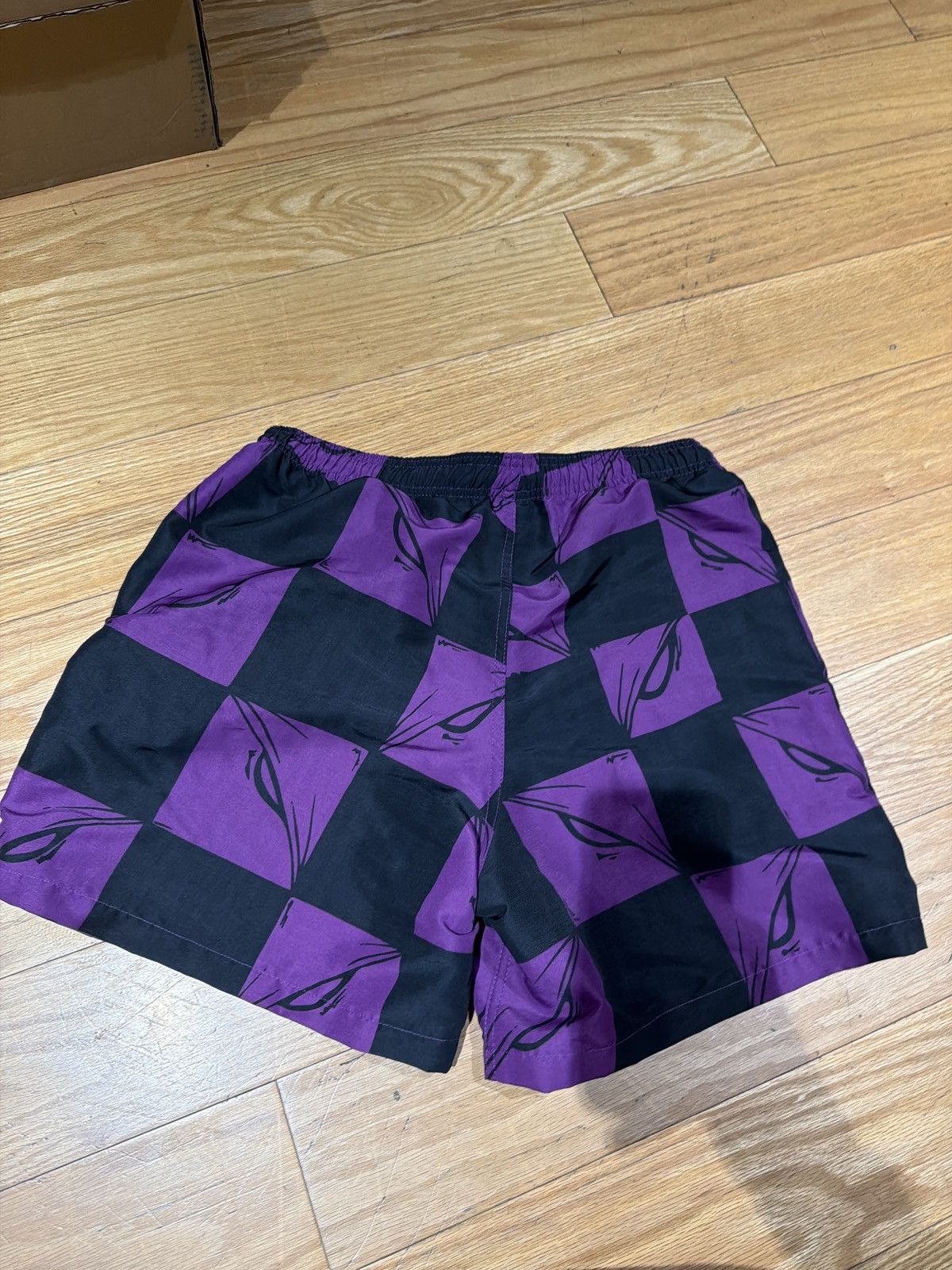 Matty Boy Matty boy anti promo 99 eyes black purple swim shorts medium Size US 30 / EU 46 - 4 Thumbnail