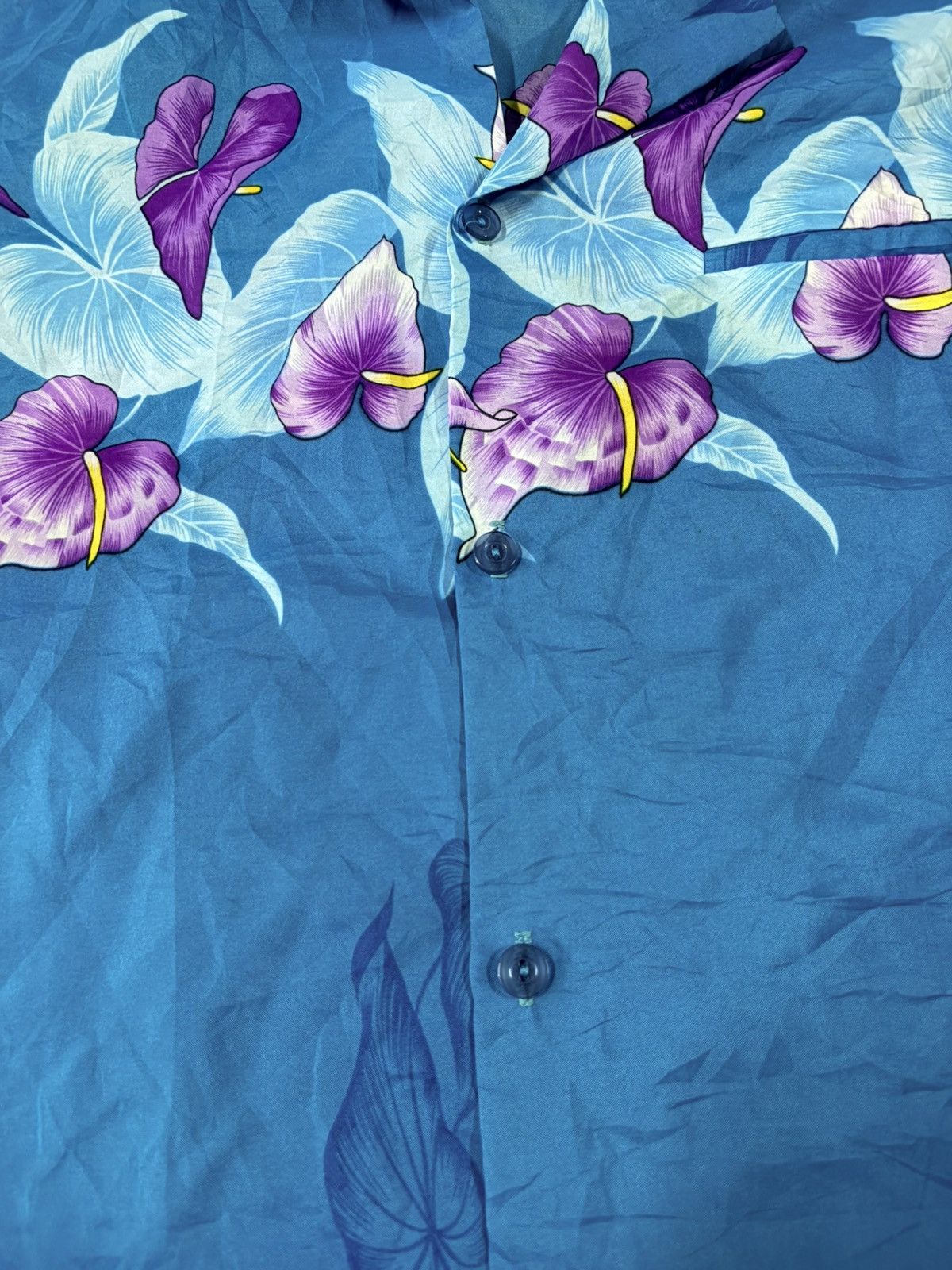Jams World 80s Rare Vintage halena Hawaii Button Up Patterned Shirt Size US L / EU 52-54 / 3 - 6 Thumbnail