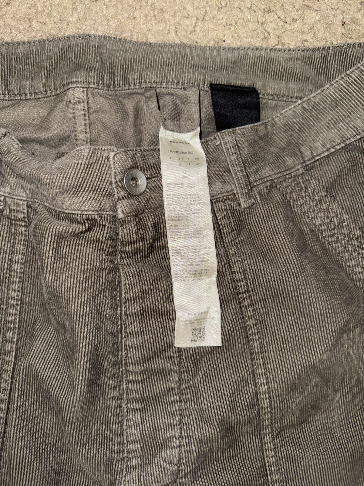 Rick Owens Drkshdw Rick Owens Drkshadw cargo pants Size US 34 / EU 50 - 2 Thumbnail