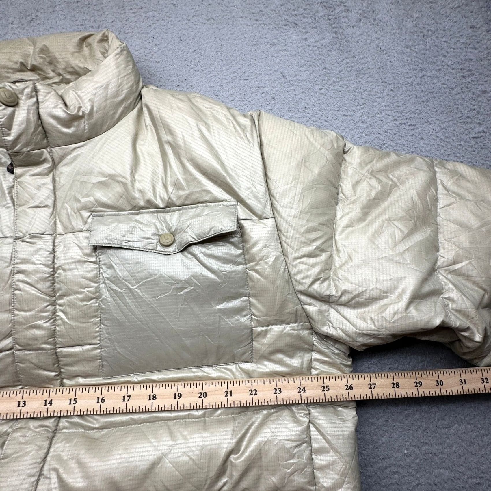 Burton VINTAGE Burton AK Goose Down Ski Snowboard Puffer Jacket Mens XL Gold Full Zip Size US XL / EU 56 / 4 - 5 Thumbnail