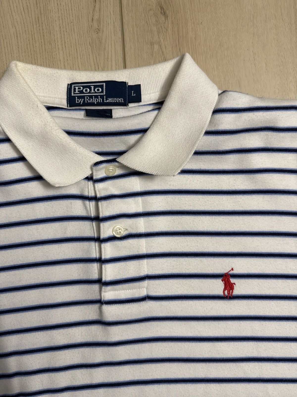 Polo Ralph Lauren L vintage Polo Ralph Lauren short sleeve Size US L / EU 52-54 / 3 - 2 Thumbnail