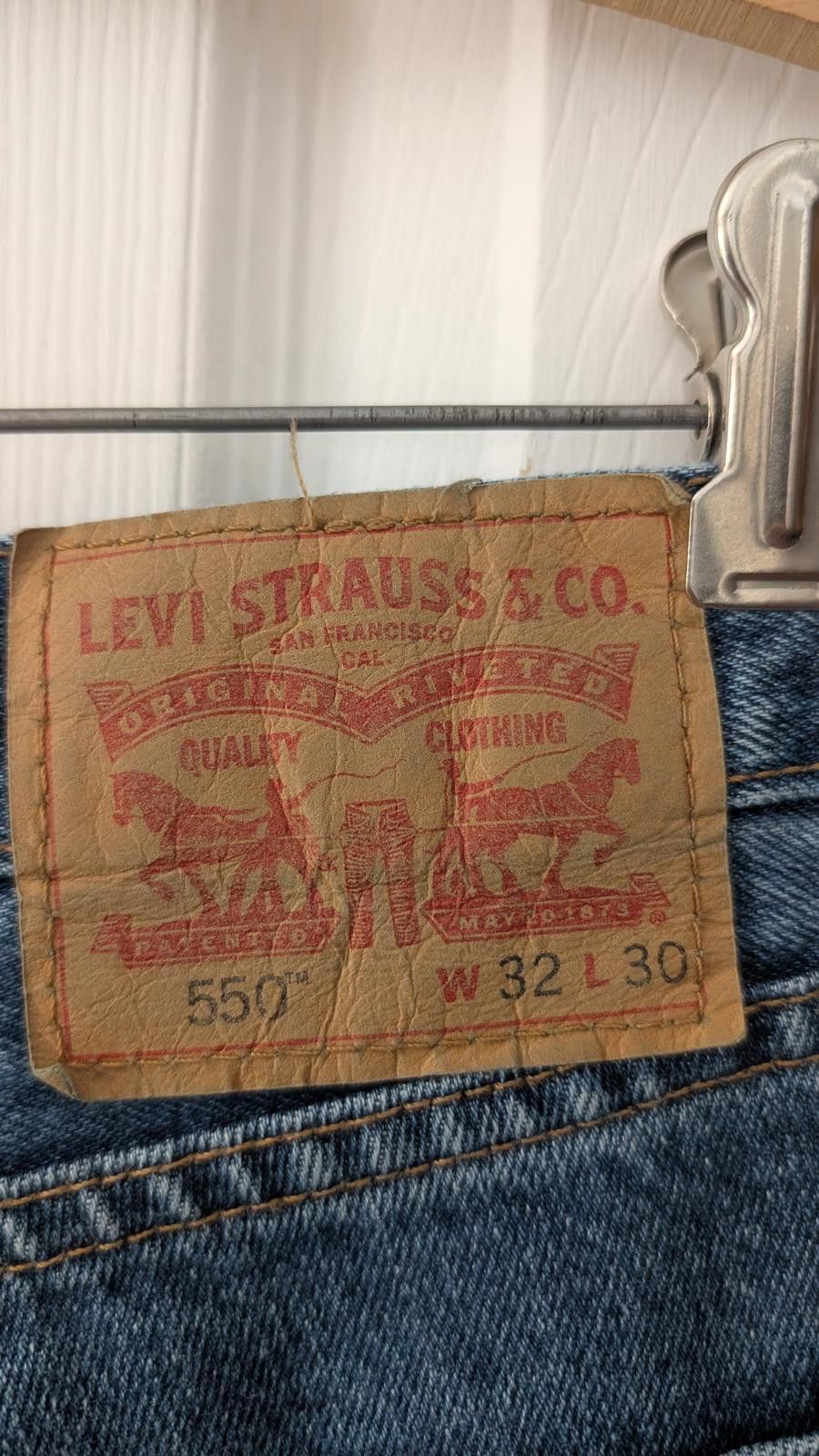 Levi's Levi’s 550 Relaxed Fit Jeans W32 L30 Denim Original Pants Size US 32 / EU 48 - 2 Thumbnail