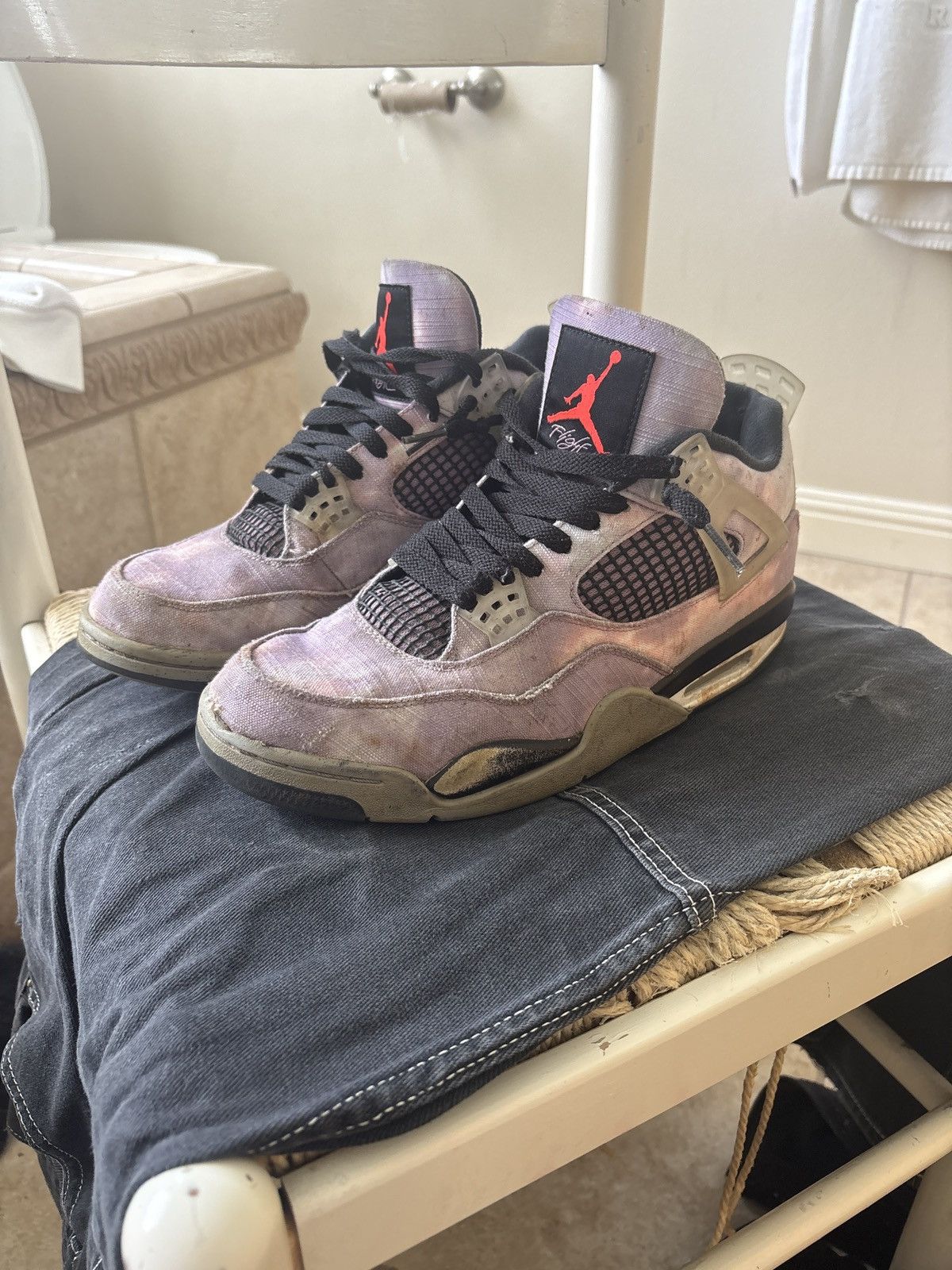 Jordan Brand JORDAN 4 “Zen Master” Size 10 Used Size US 10 / EU 43 - 6 Thumbnail