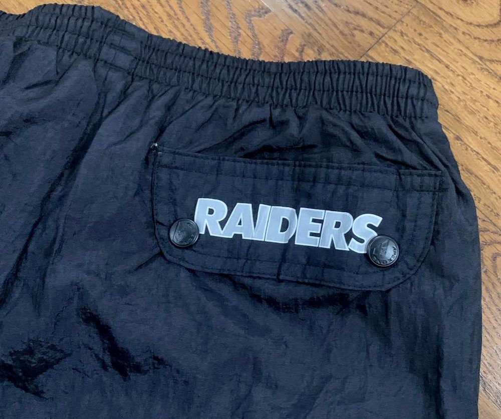 Apex One × Vintage Vintage Apex Los Angeles Raiders Windbreaker Pants (Size M) Size US 34 / EU 50 - 3 Thumbnail