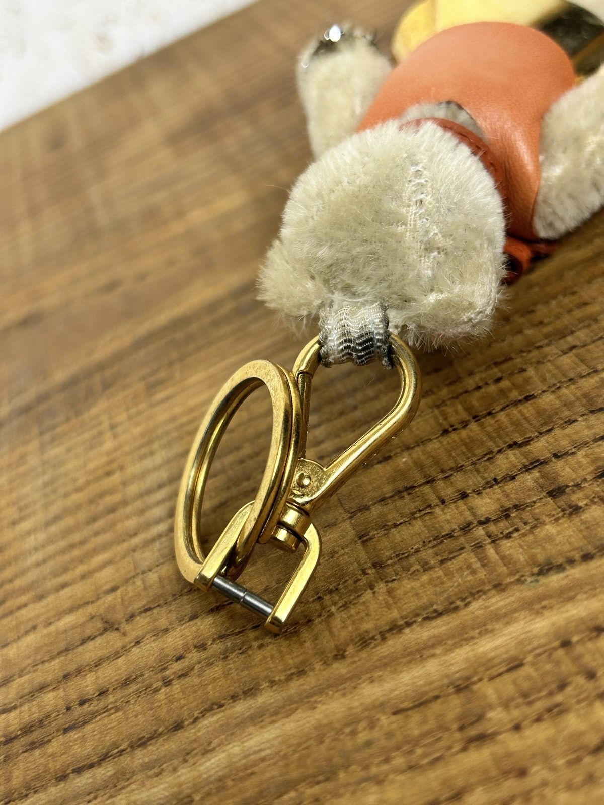 Prada Vintage Prada Metal Dress Teddy Bear Bag Charm Key Holder Size ONE SIZE - 8 Thumbnail