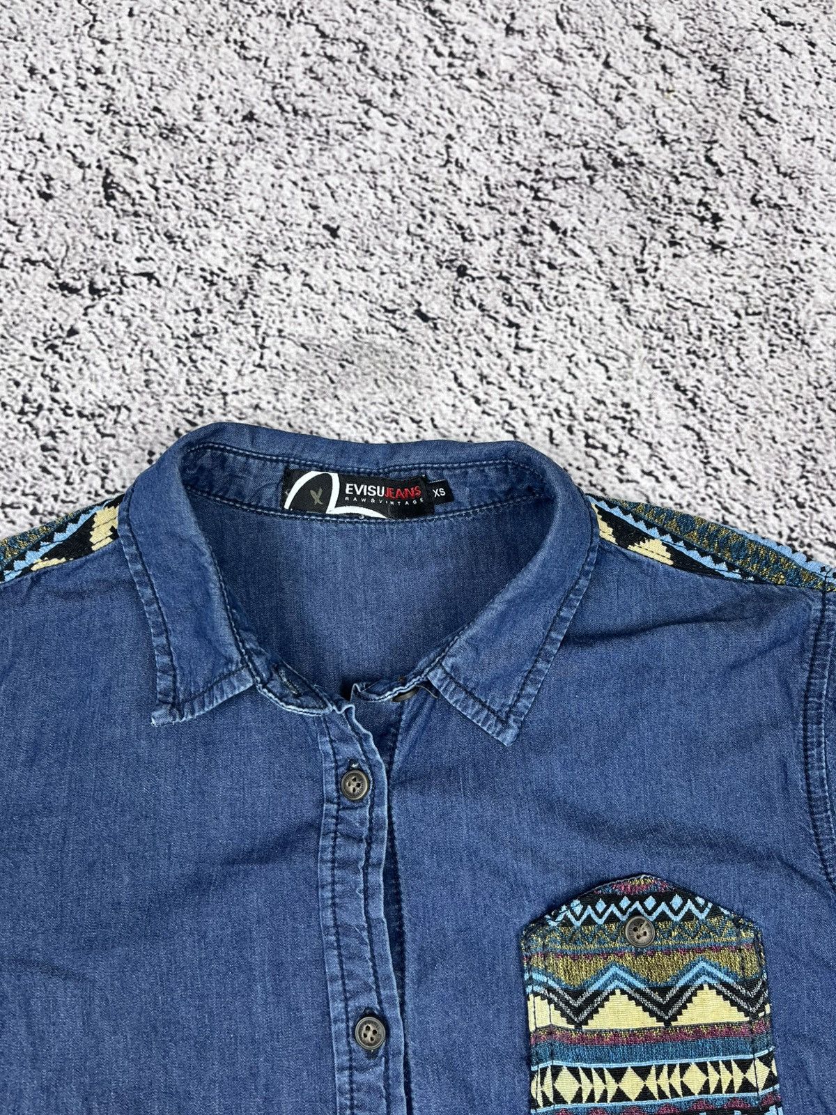 Evisu Vintage Evisu Jeans Camp Shirt size XS Size US XS / EU 42 / 0 - 5 Thumbnail