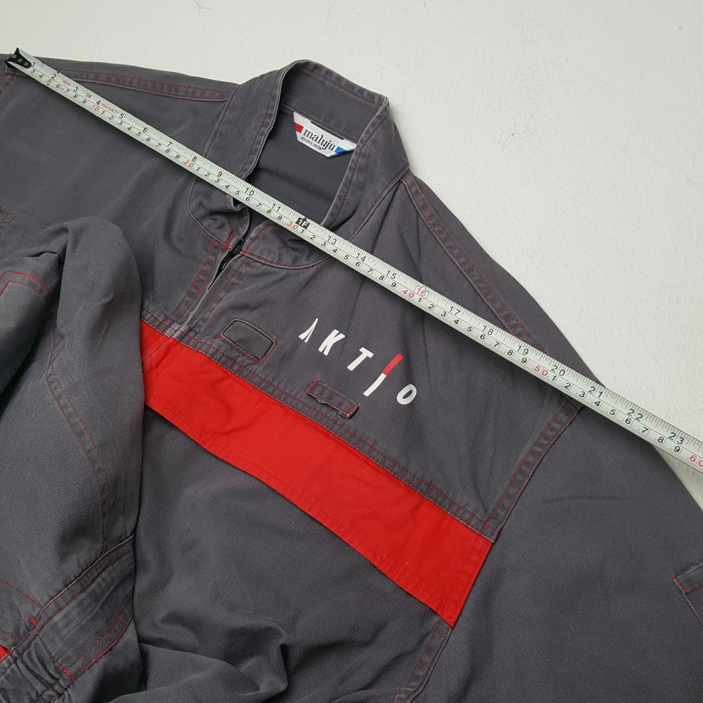 Vintage AKTIO Motorsports Workwear Style Coverall Jacket Size US XL / EU 56 / 4 - 9 Thumbnail