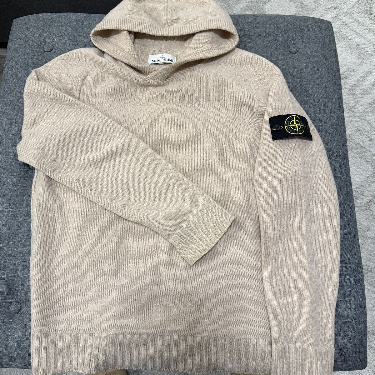 Stone Island Stone Island Knit Hoodie Size US M / EU 48-50 / 2 - 5 Thumbnail
