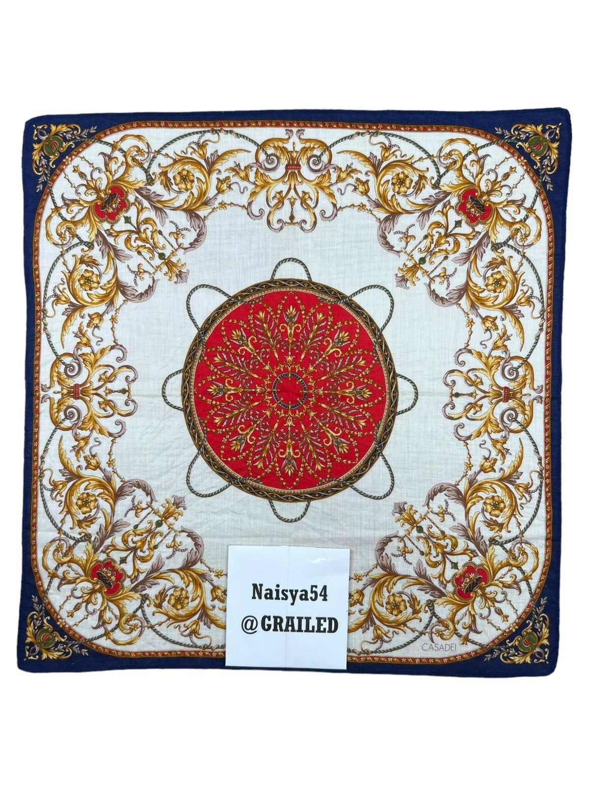 Casadei Casadei Handkerchief Neckerchief Bandana Pocketsquare Size ONE SIZE - 6 Thumbnail