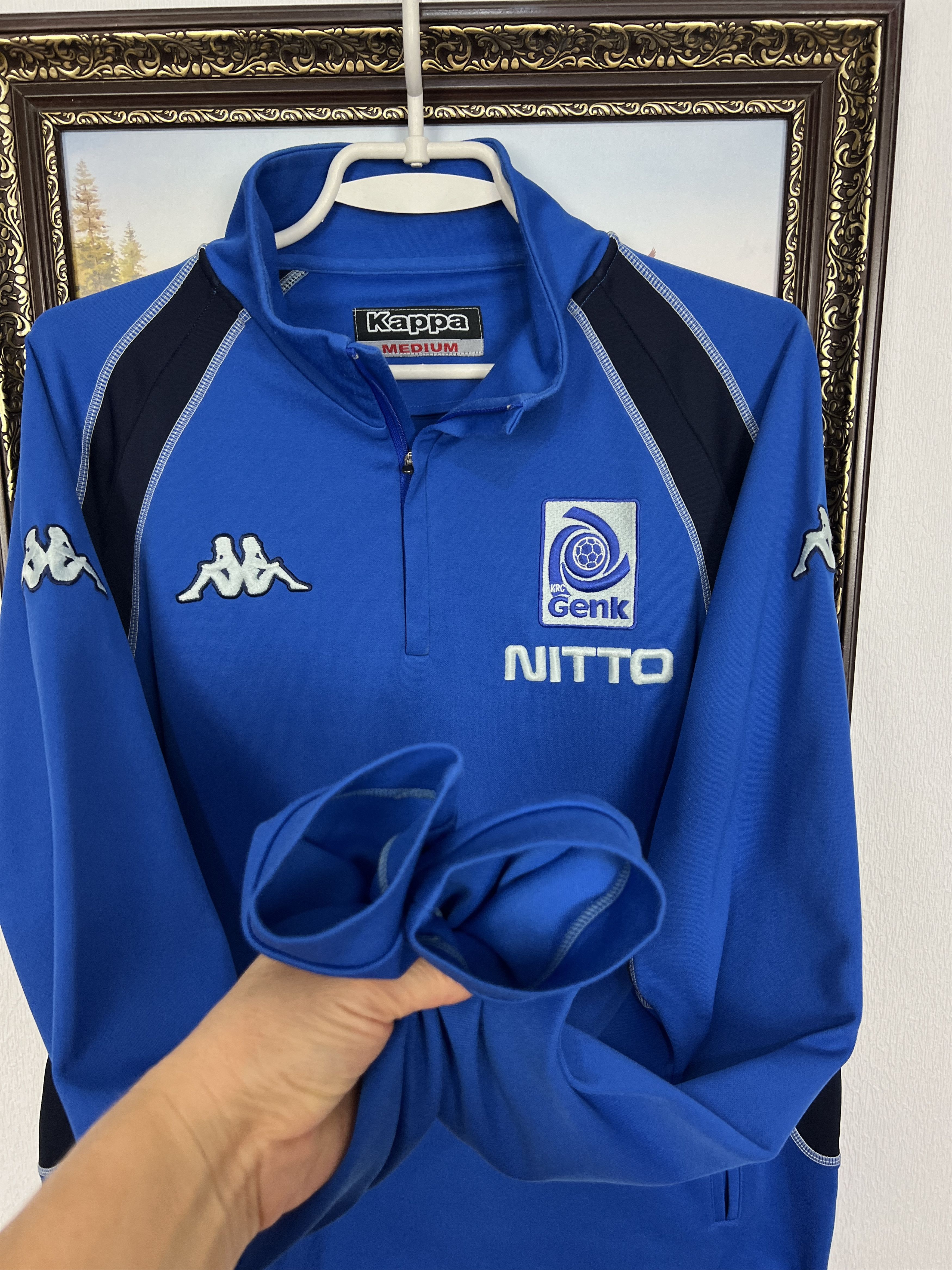 Kappa Vintage Genk Football Train Jacket Soccer Track Top Rare Size US M / EU 48-50 / 2 - 7 Thumbnail