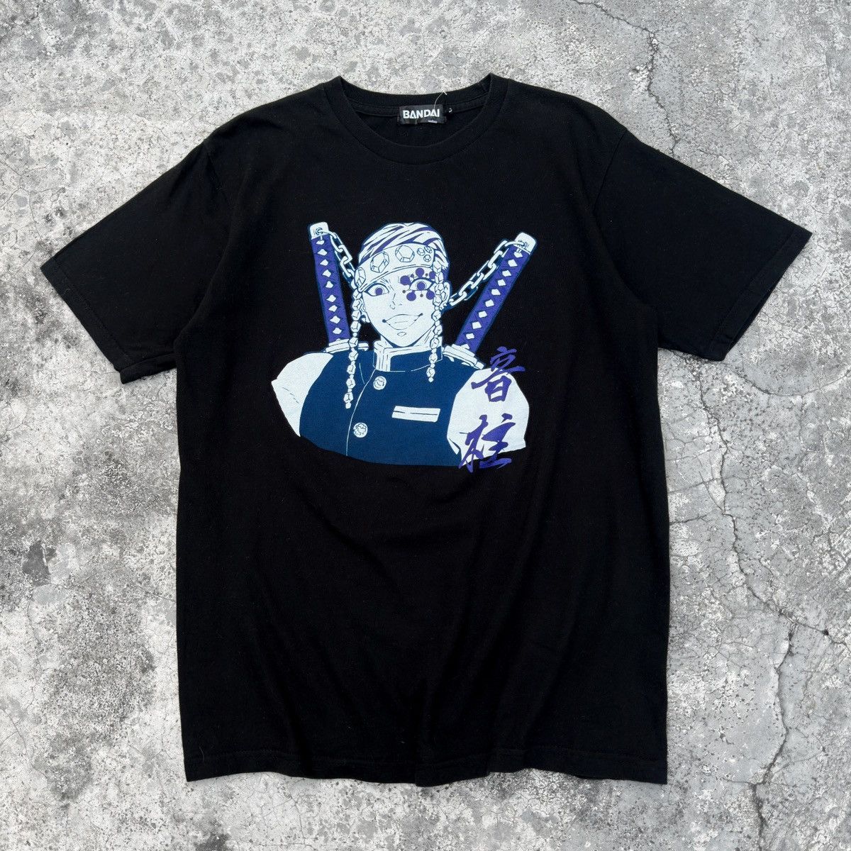 Anime Demon Slayer Official Bandai Merchandise Tee Rare Size US M / EU 48-50 / 2 - 1 Thumbnail
