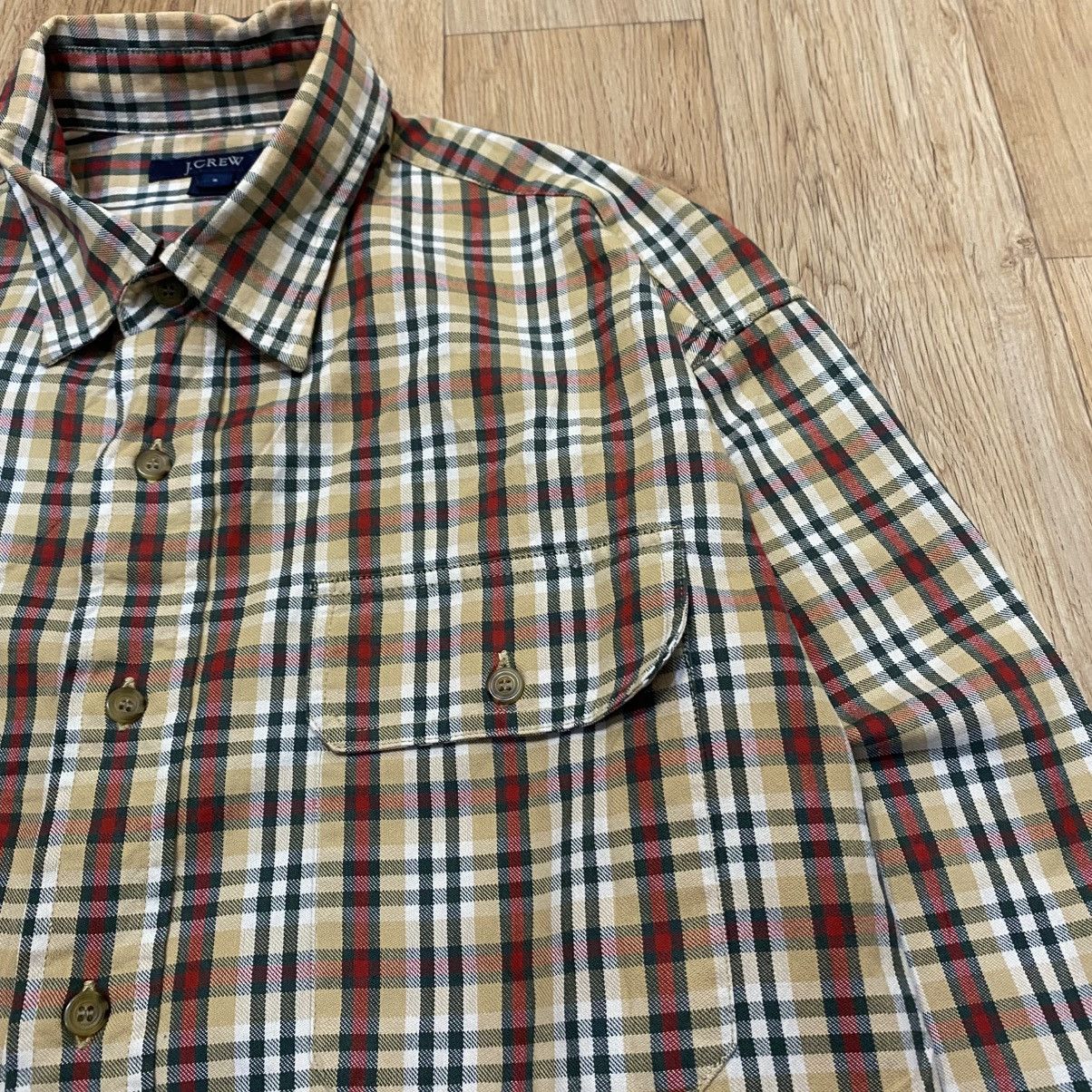 J.Crew 2000s J.Crew Plaid Button Up Shirt Size US M / EU 48-50 / 2 - 6 Thumbnail
