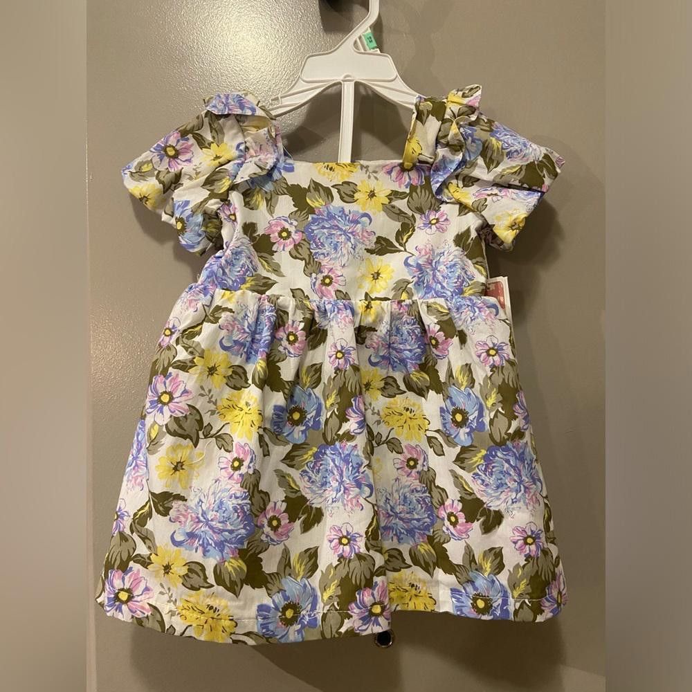 Designer Floral Fit and Flare Dress Size XXS / US 00 / IT 34 - 1 Thumbnail