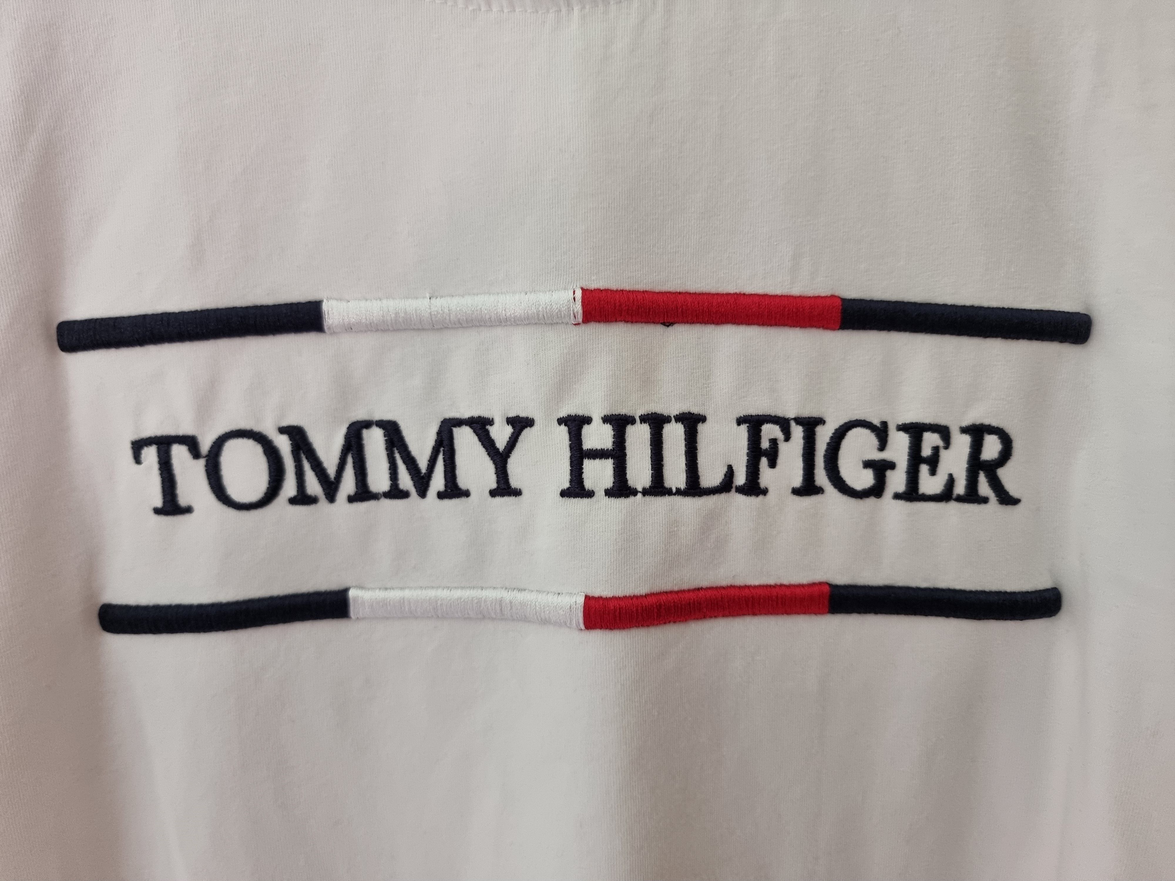 Tommy Hilfiger × Tommy Jeans Tommy Hilfiger White tee Size US L / EU 52-54 / 3 - 2 Thumbnail