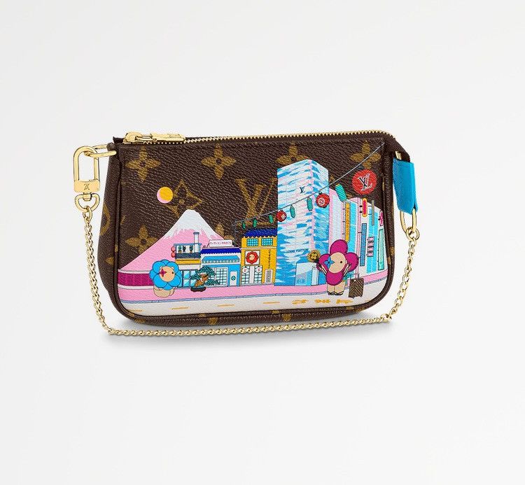 Louis Vuitton Louis Vuitton Mini Pochette Accessories Pouch Vivienne Tokyo Size ONE SIZE - 1 Thumbnail