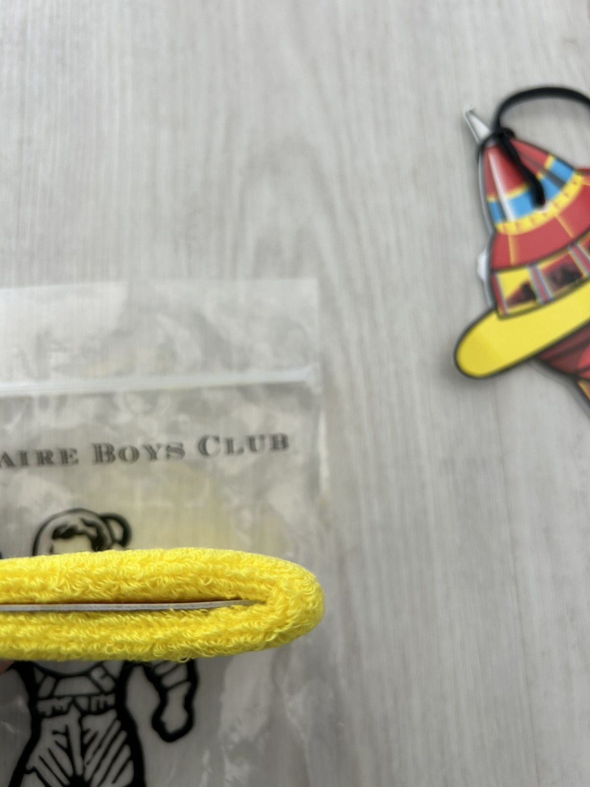 Icecream VERY RARE OG 2006 BBC/ICE CREAM YELLOW RUNNING DOG WRISTBAND Size ONE SIZE - 3 Thumbnail