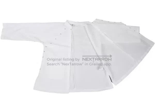 Comme des Garcons Comme des Garcons White vintage Chinese top Size XS / US 0-2 / IT 36-38 - 3 Thumbnail
