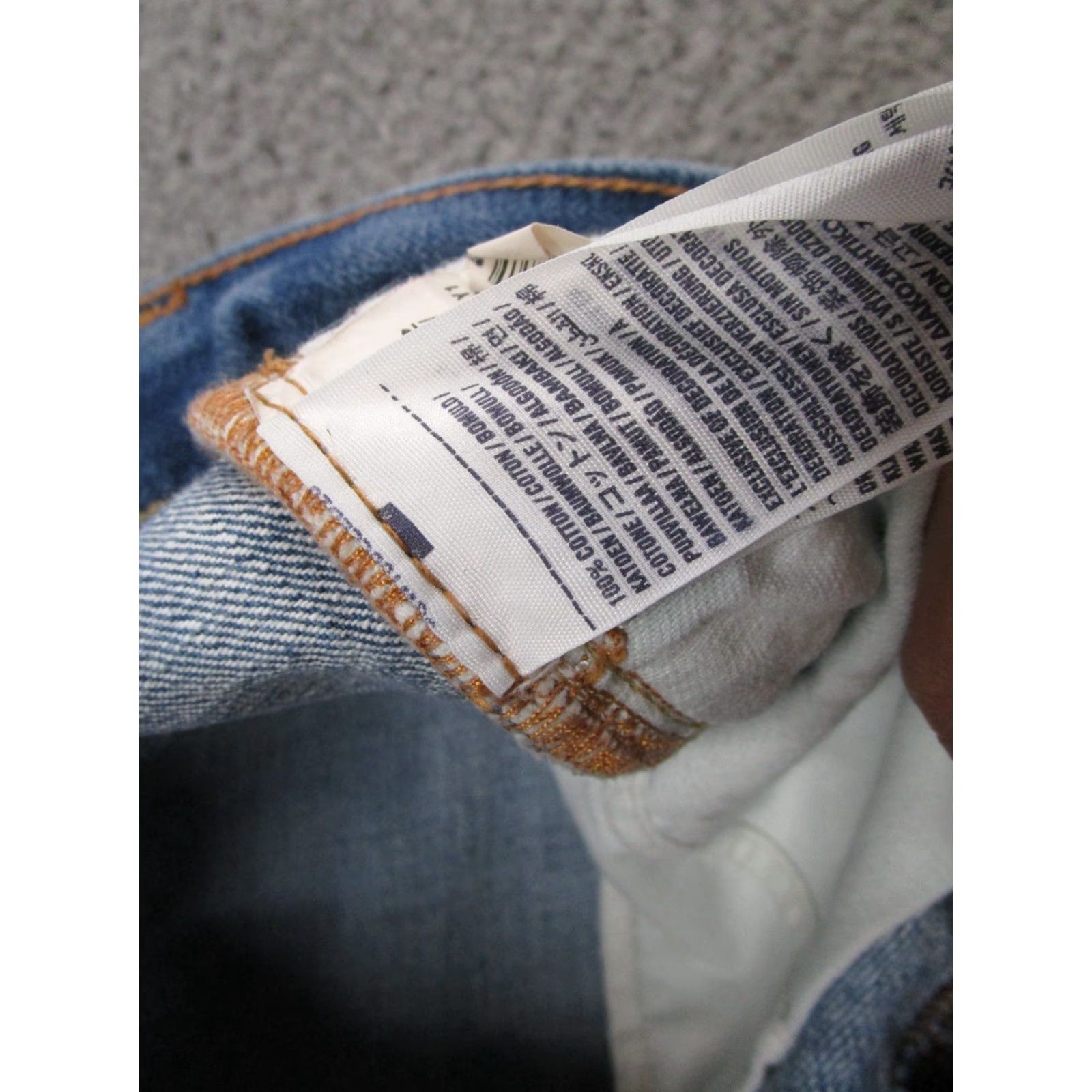 Abercrombie & Fitch Abercrombie & Fitch Skinny Fit Button Fly Denim Jeans Mens Size 30x32 Blue 5-Pocket Design Stretch Size US 30 / EU 46 - 7 Thumbnail