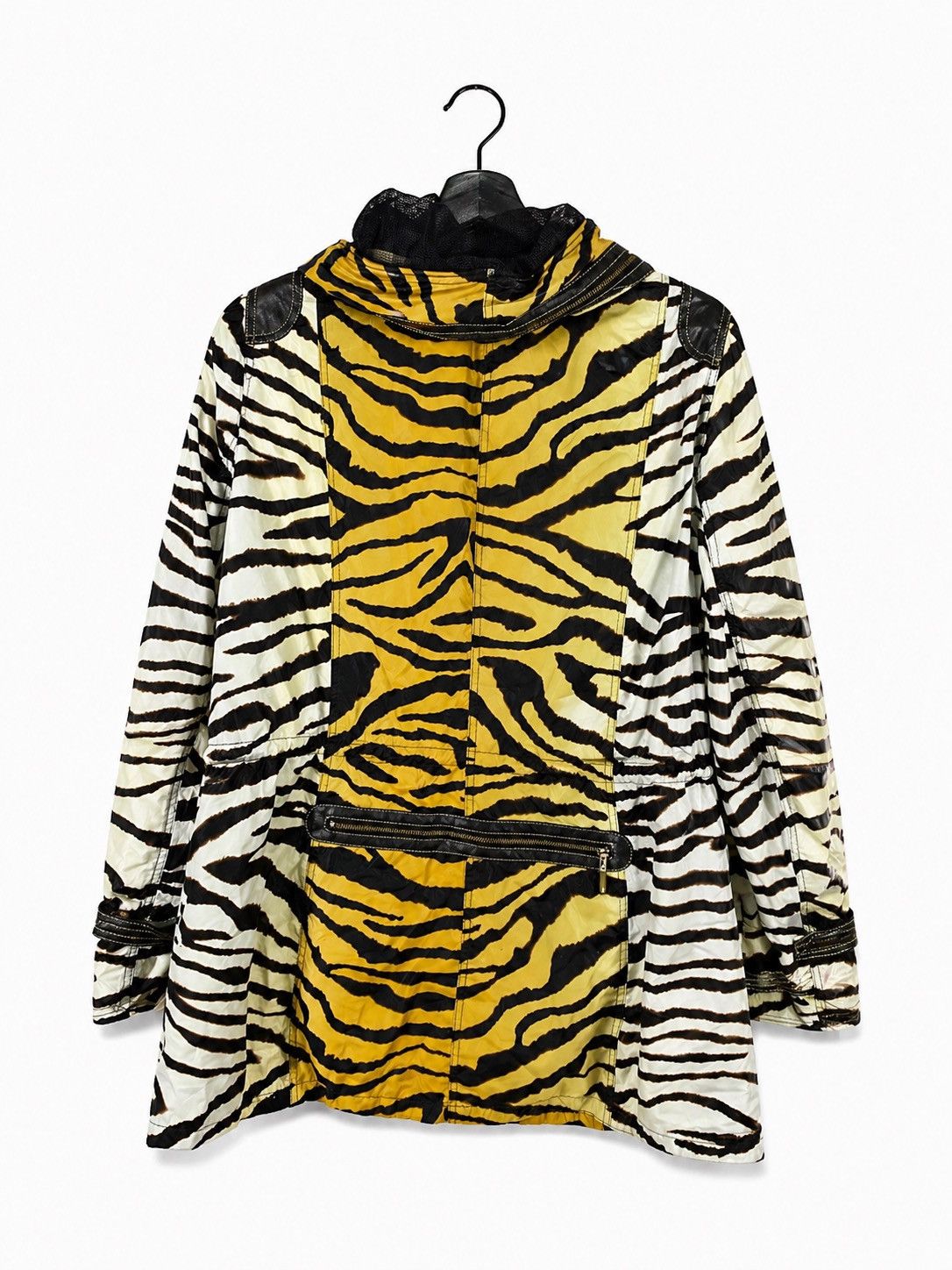 Japanese Brand Vintage La Moda Goji Tiger Print Jacket Y2K Animal Pattern Size L / US 10 / IT 46 - 2 Thumbnail