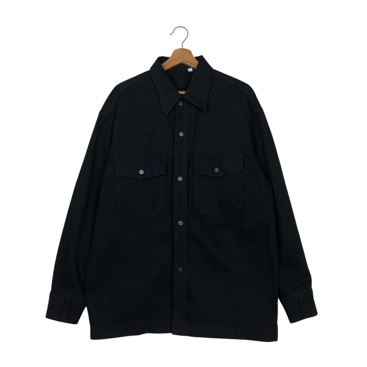 Undercover Vintage Work Jacket Rich Black Uniqlo Undercover DuckCanvas Size US L / EU 52-54 / 3 - 2 Thumbnail