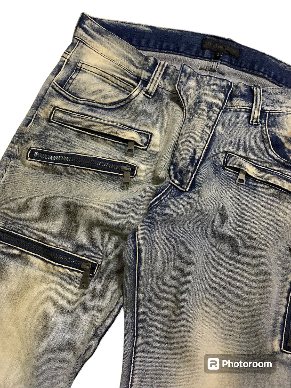 In The Attic Vtg Japanese In The Attic Biker Pant Size US 33 - 4 Thumbnail