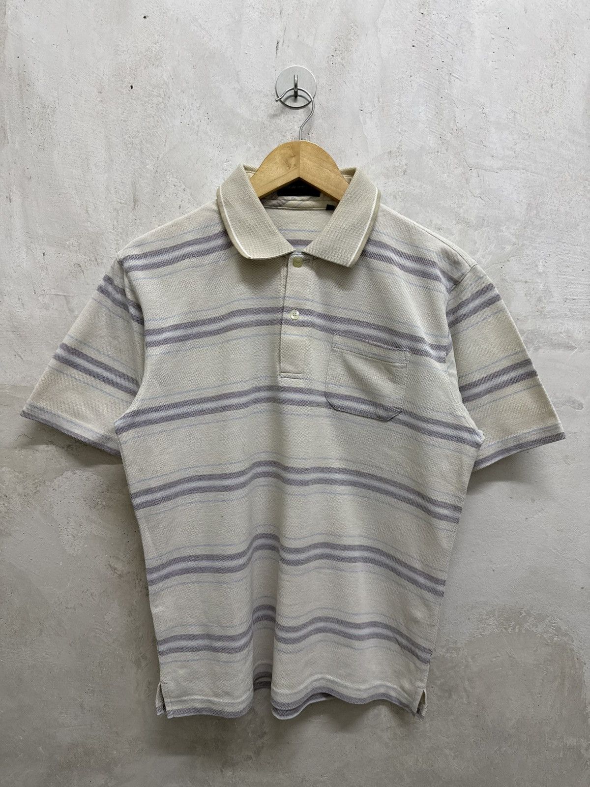Kansai Yamamoto Vintage Kansai Yamamoto Polo Tee Size US L / EU 52-54 / 3 - 1 Thumbnail