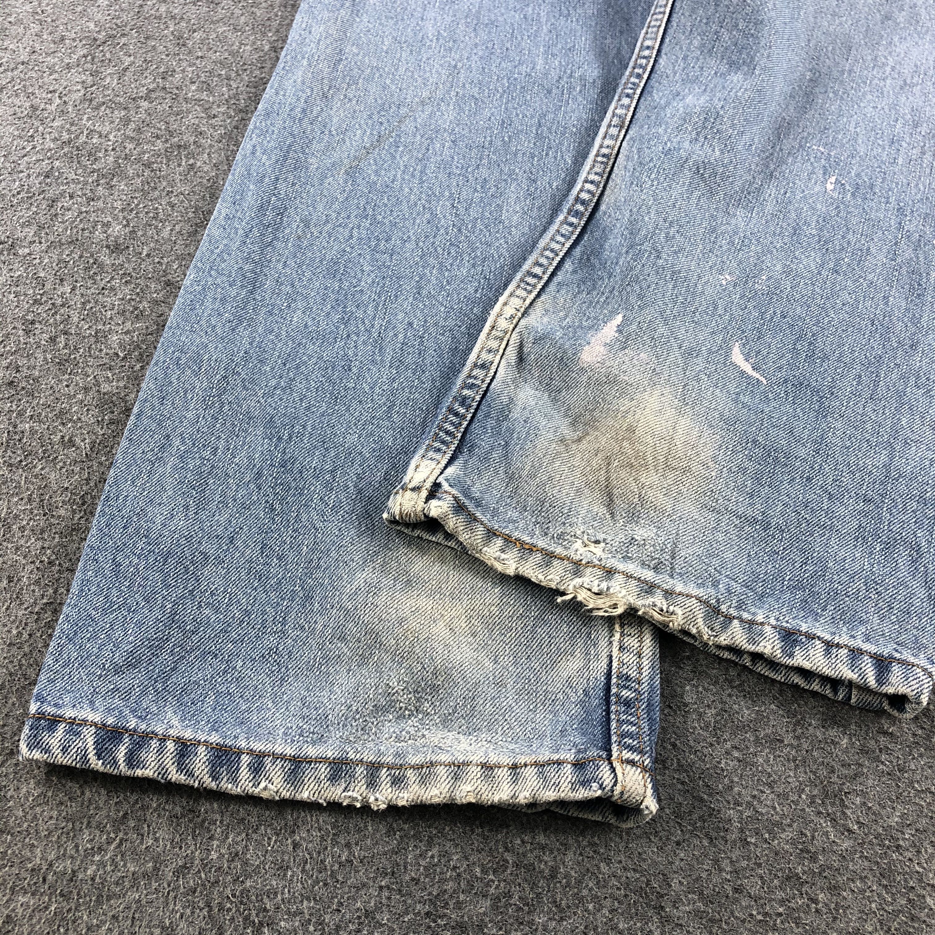 Levi's Blue Wash Vintage Levis 505 Jeans-J1136 Size US 31 - 6 Thumbnail