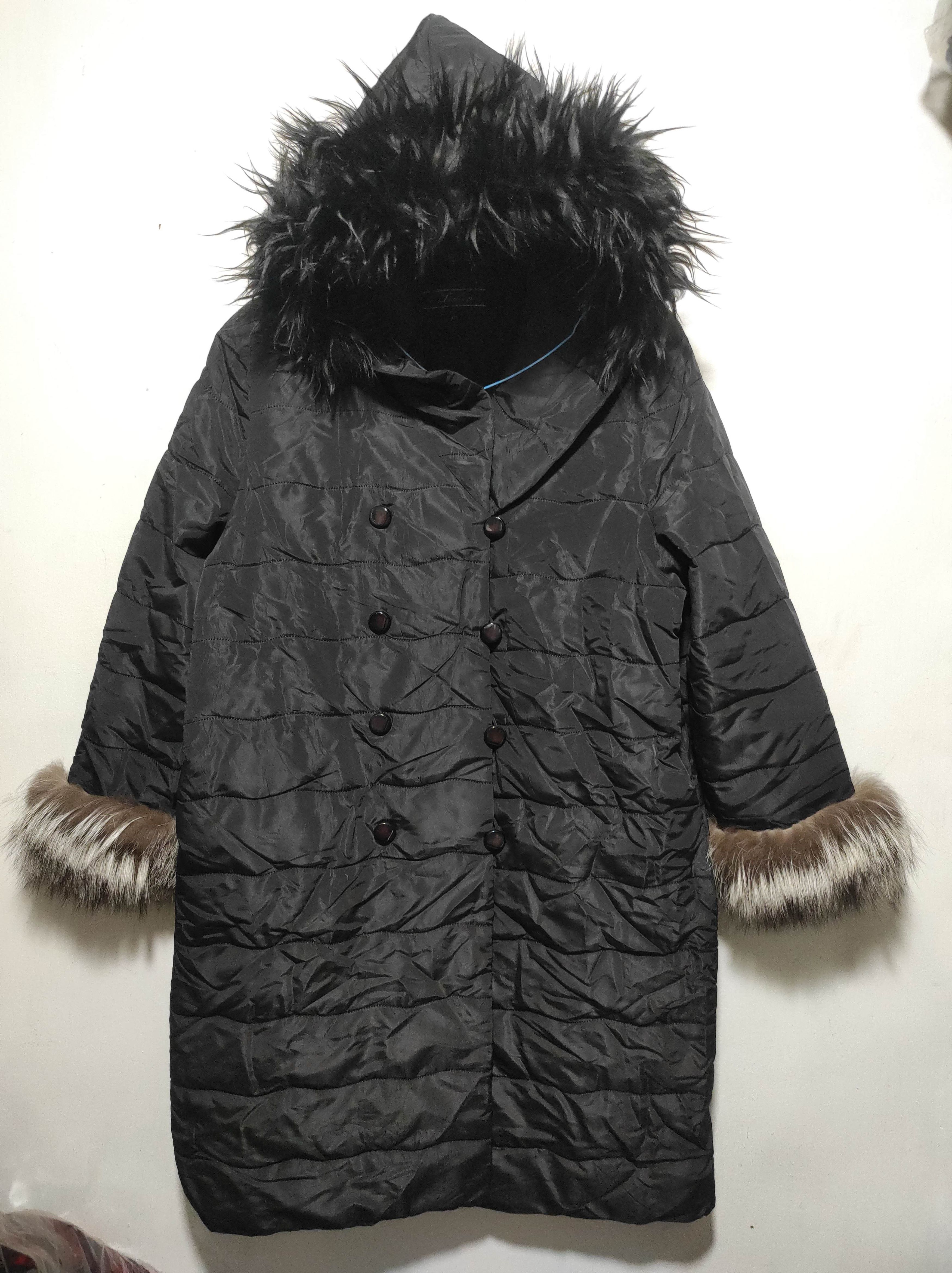 Japanese Brand Leilian made in Japan Down Puffer Hoodie Jacket Size L / US 10 / IT 46 - 2 Thumbnail