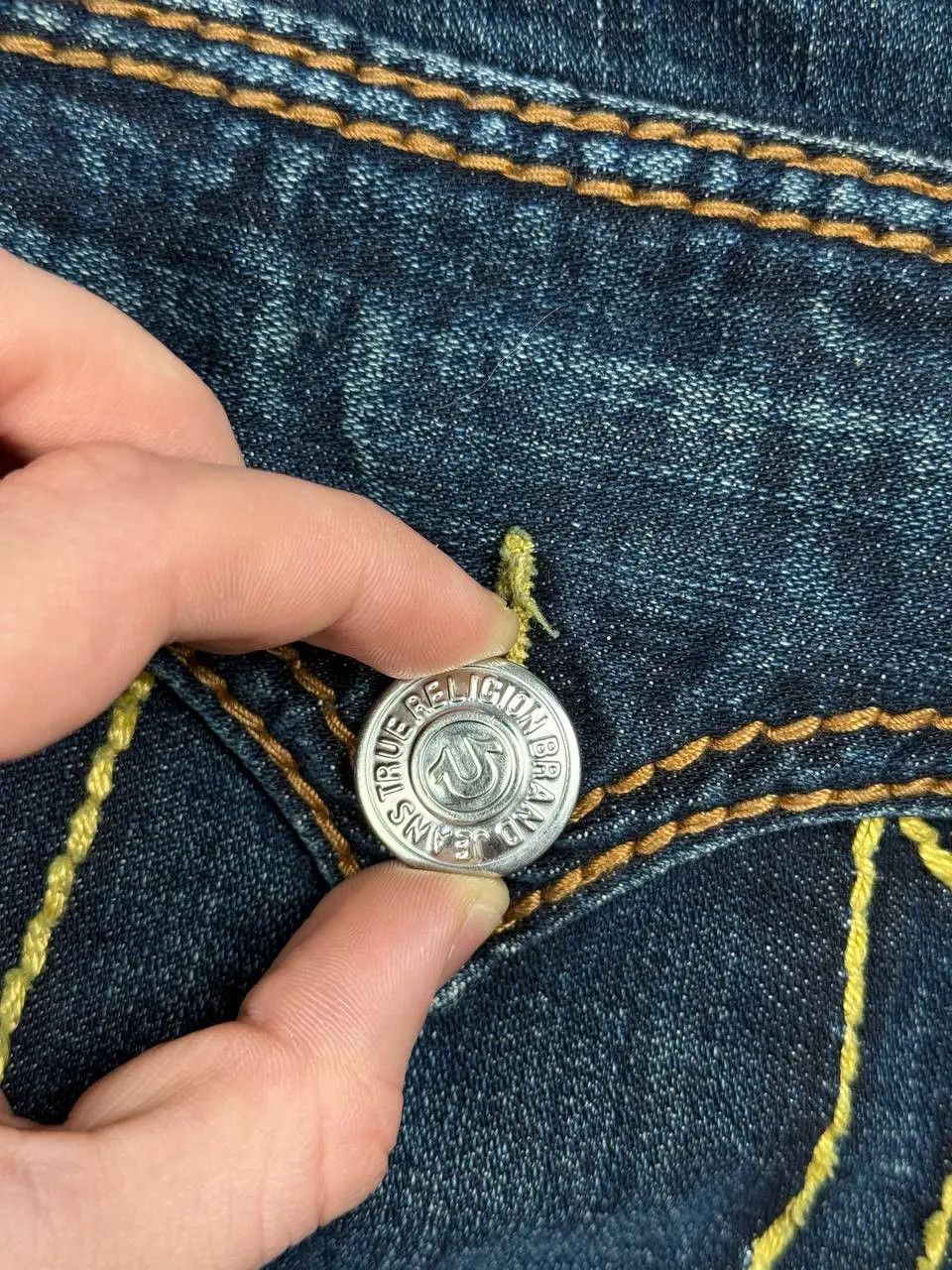 True Religion Share Vintage True Religion Zach Giant Big Denim Jeans Y2K Size US 38 / EU 54 - 5 Thumbnail