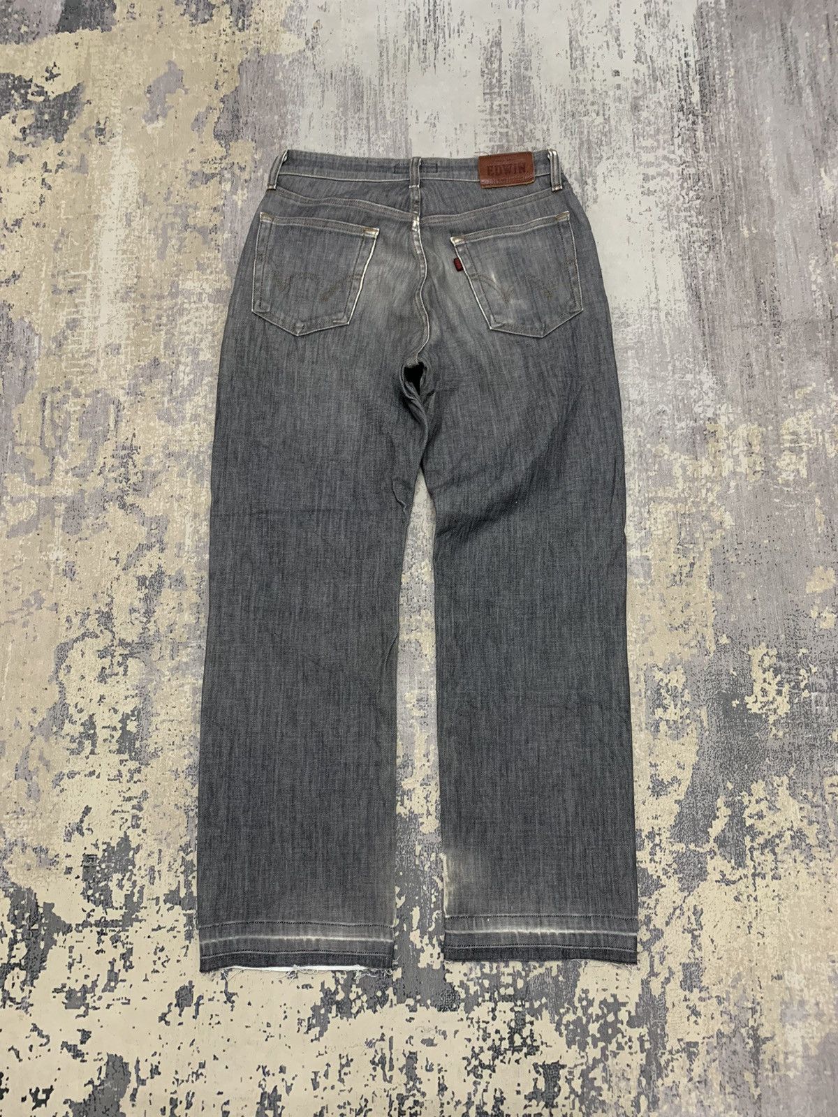 Japanese Brand Vintage Edwin Distressed Denim Kapital Boro Style 30x28 Size US 30 / EU 46 - 8 Thumbnail