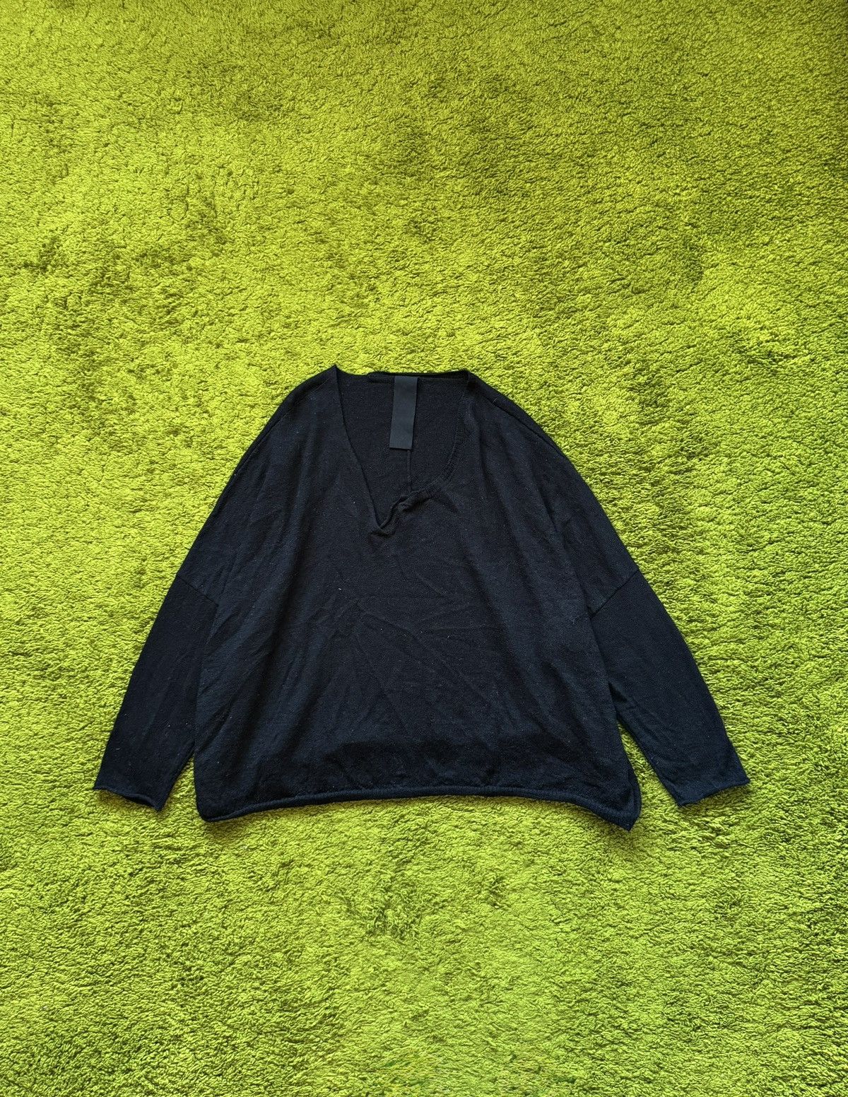 Rundholz Rundholz avant garde wool v-neck pullover sweater Size M / US 6-8 / IT 42-44 - 1 Thumbnail