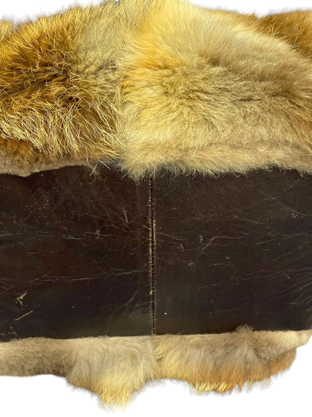 Genuine Leather Shearling Leather Vtg Unknown Japan Tote Shoulder Bag 1🟩1 Size ONE SIZE - 15 Thumbnail