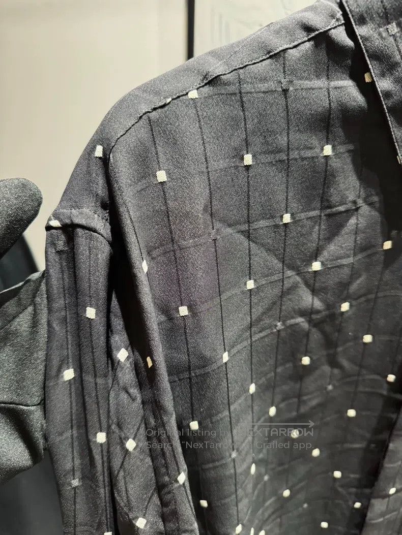 Saint Laurent Paris Saint Laurent Paris Poster Style Mulberry Silk Shirt Size S / US 4 / IT 40 - 2 Thumbnail