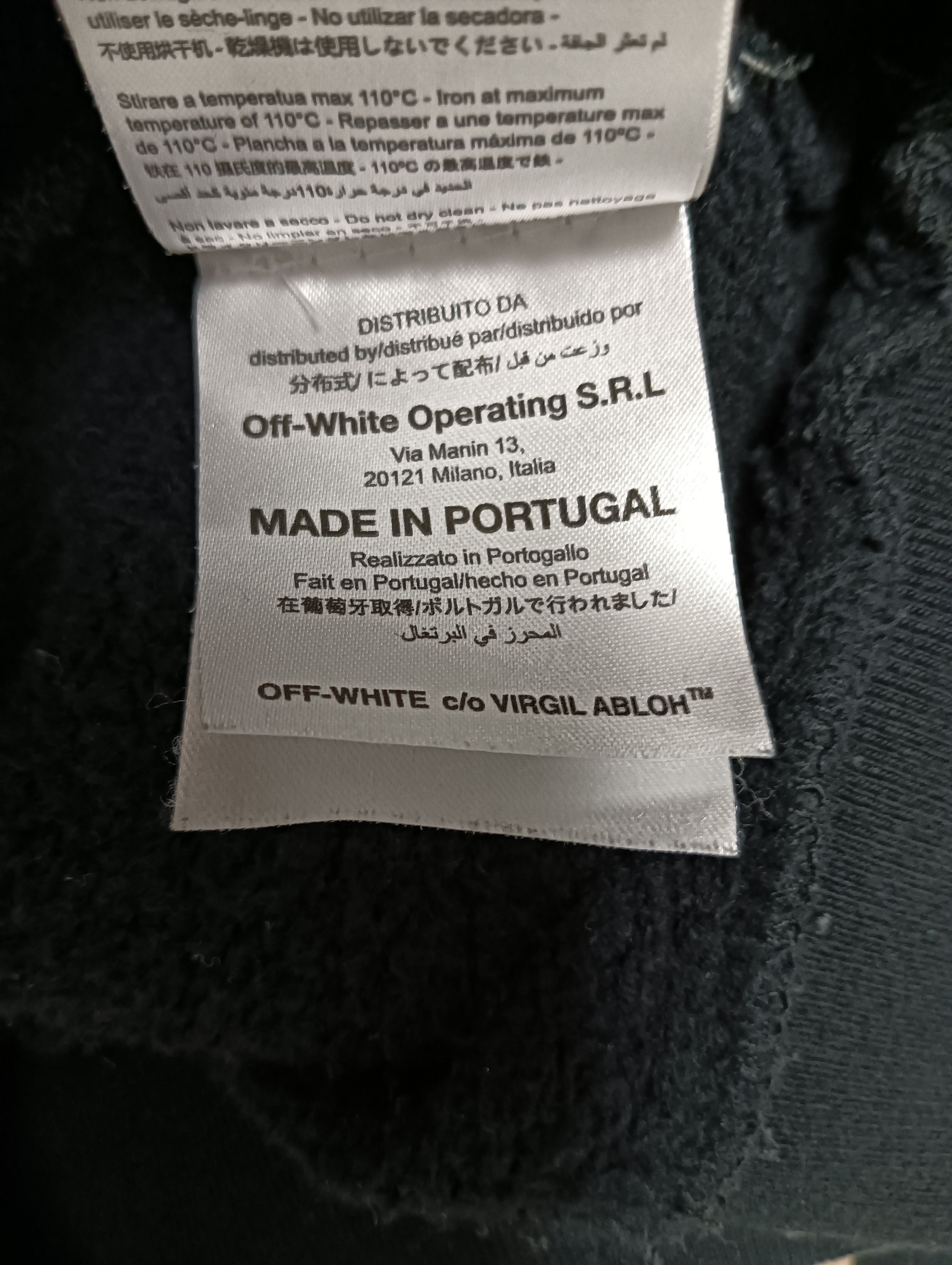 Off-White Diagonal Spray Sweatshirt Size US M / EU 48-50 / 2 - 7 Thumbnail