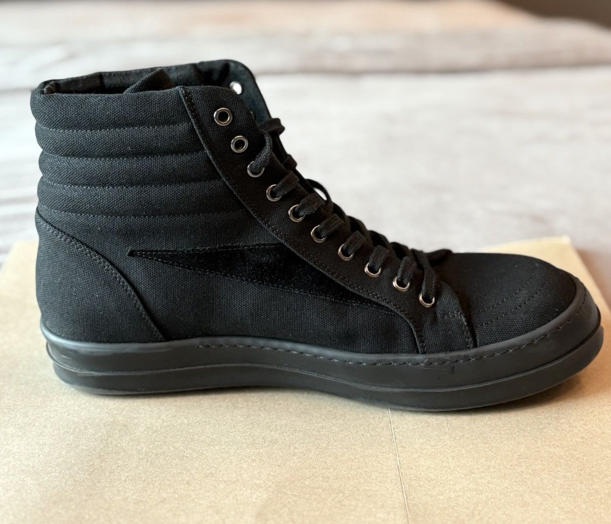 Rick Owens Drkshdw Vintage Hi Top sneakers Size US 12 / EU 45 - 6 Thumbnail