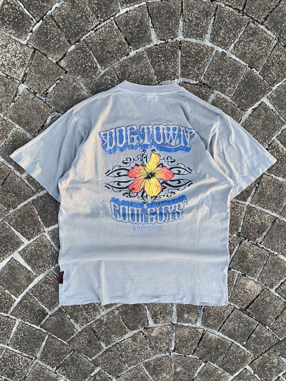 Dogtown × Vintage Vintage 90‘s Dogtown Skateboard Big Logo T-Shirt Streetwear Size US L / EU 52-54 / 3 - 5 Thumbnail