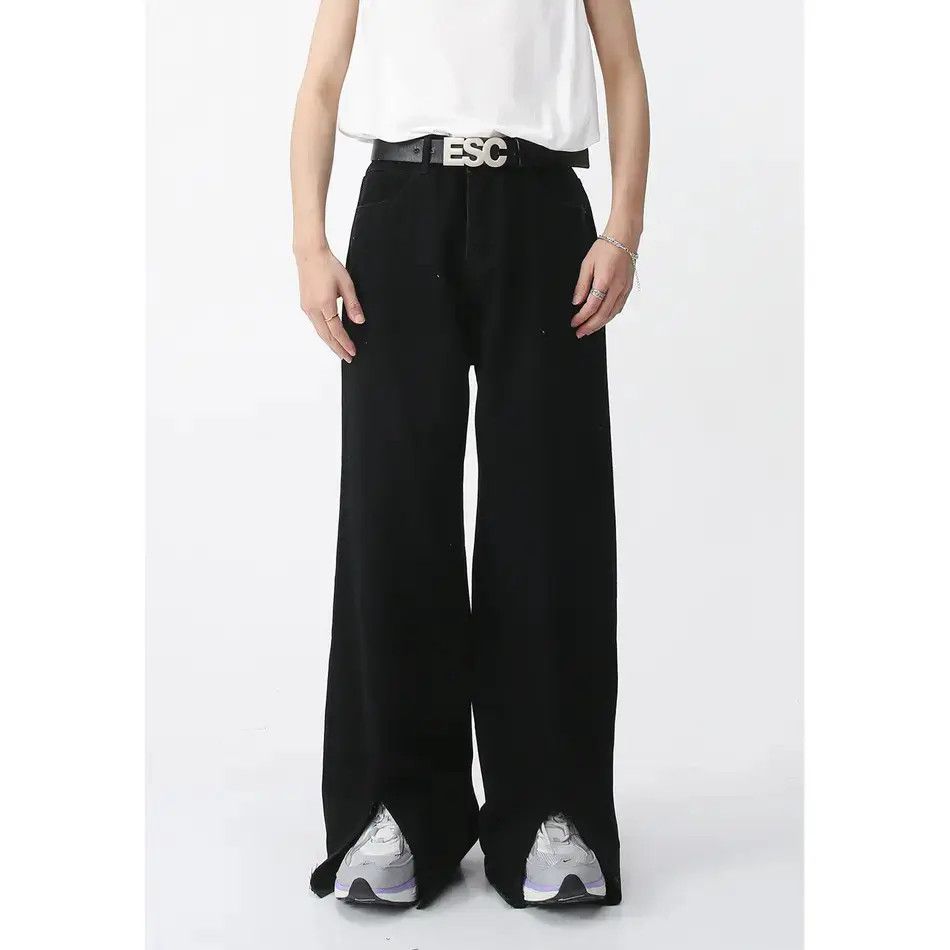 Japanese Brand Retro loose wide leg casual jeans Size US 32 / EU 48 - 1 Thumbnail