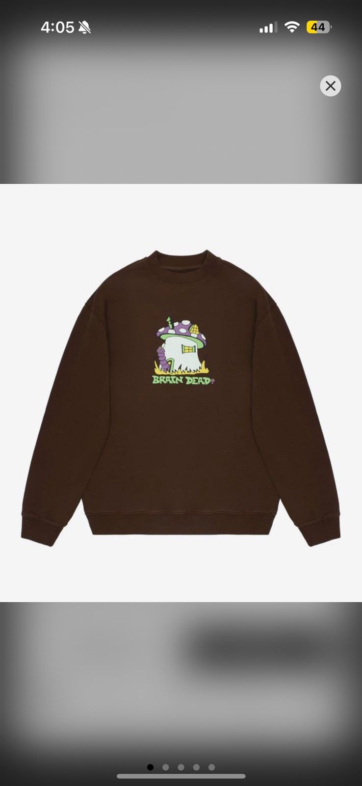 Brain Dead Brain Dead Mushroom House Fairy Crewneck Size US S / EU 44-46 / 1 - 1 Thumbnail