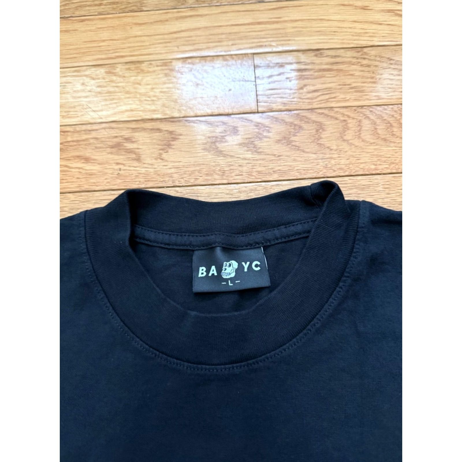 Vintage BAYC Bored Ape Yacht Club "BORED UNIVERSITY" Tee Shirt Men’s L Black Short Sleeve Cotton NWOT Size US L / EU 52-54 / 3 - 4 Thumbnail