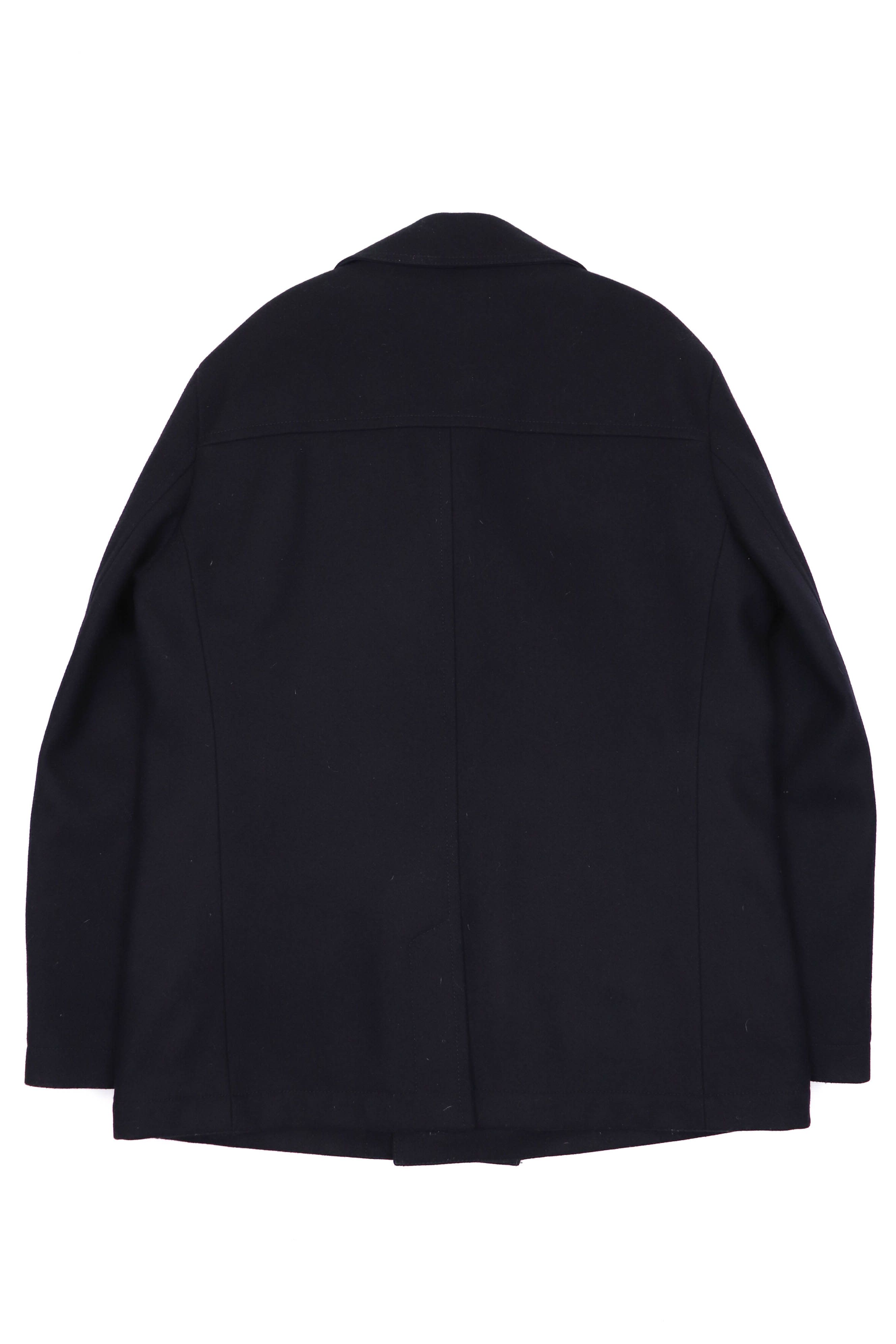 Tommy Hilfiger Tommy Hilfiger Double Breasted Dark Navy Blue Wool Peacoat Size US XXL / EU 58 / 5 - 2 Thumbnail