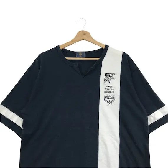 MCM Vtg 90’ MCM O.T.C Mode Creation Munchen Tee Shirt Size L / US 10 / IT 46 - 3 Thumbnail