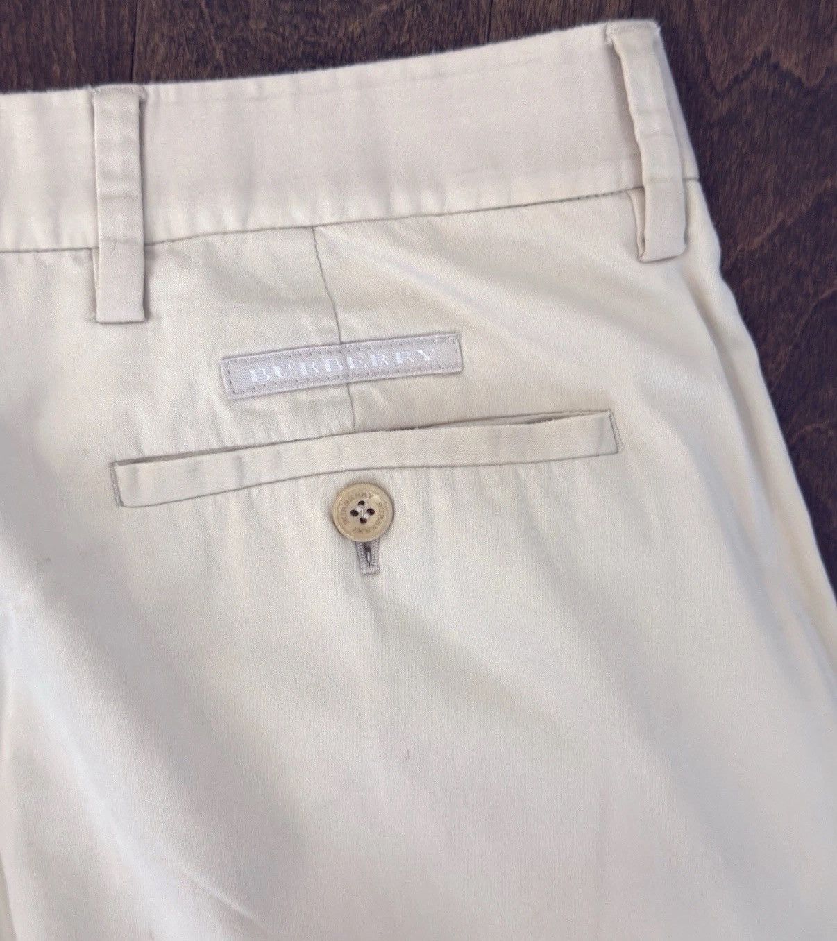 Burberry Vintage 90s Tan Burberry Golf Stretch Pants 32X27 Size US 32 / EU 48 - 7 Thumbnail