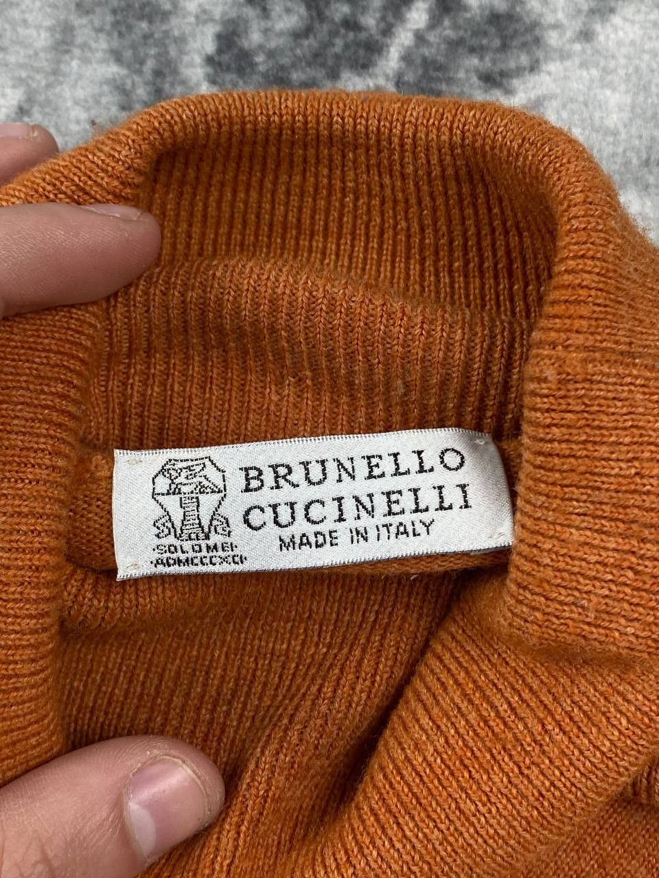 Brunello Cucinelli Brunello Cucinelli Knit Wool Lana Turtleneck Sweater Size US M / EU 48-50 / 2 - 6 Thumbnail